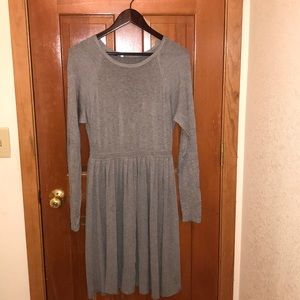 Sweater dress gray, M, 4c (Neiman Marcus), EUC